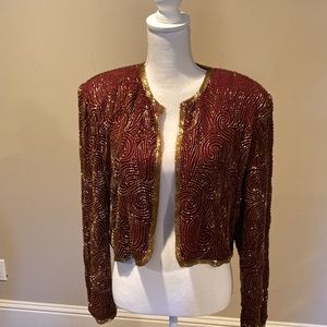 NIGHTLINE VINTAGE BEADED JACKET